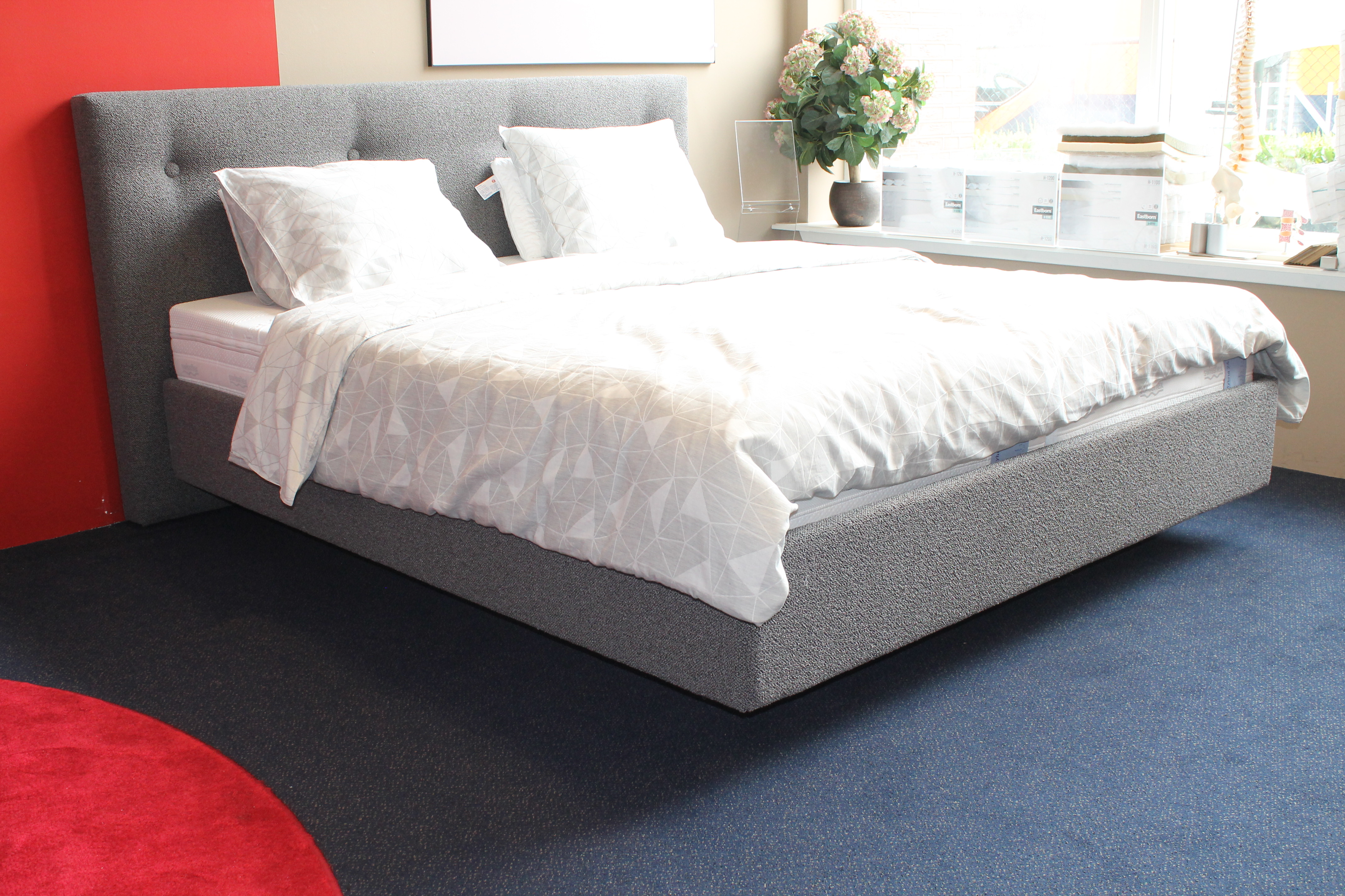NU € 2,990,- Swissflex bedomranding Bridge Click Madrid180x210 Vlak