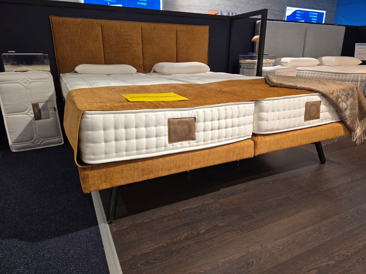 Nu € 5520,- Showmodel Boxspring Kuperus Quint 180 x 210