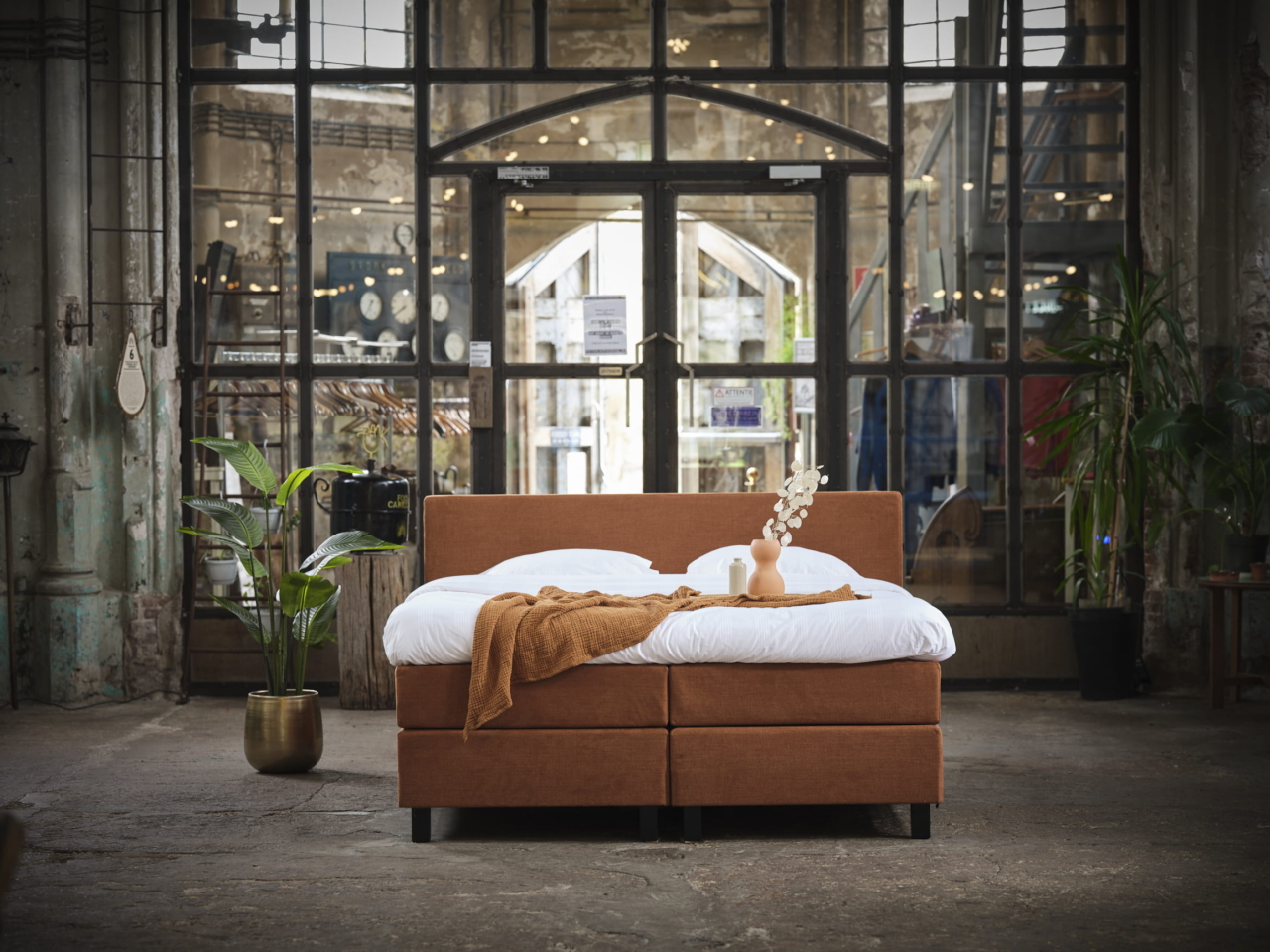 Showroom boxspring kopen