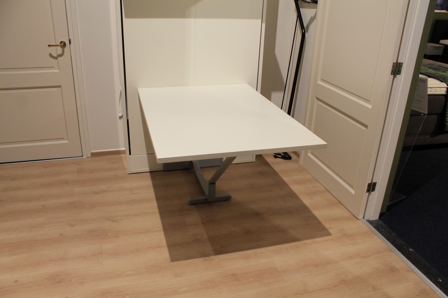Nu € 3950,- Showmodel Muurbed, Opklapbed met Buro