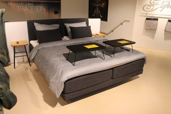 Nu € 3.880,- Showmodel Boxspring Jensen Lean Diplomat 180 x 210