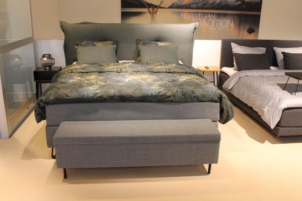 Nu € 5.550,- Showmodel Boxspring Jensen Prestige Continental Cozy 180 x 210