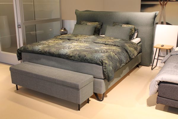 Nu € 5.550,- Showmodel Boxspring Jensen Prestige Continental Cozy 180 x 210